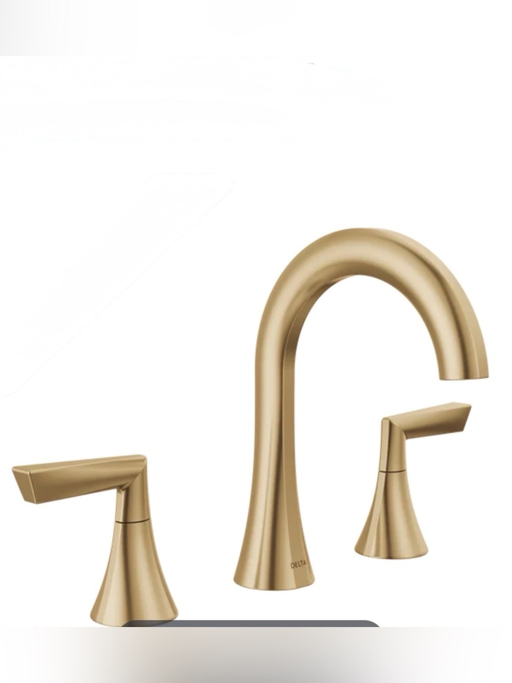 NEW Champagne Bronze Rinna Two Handle Widespread Bathroom Faucet, Retail $346.15